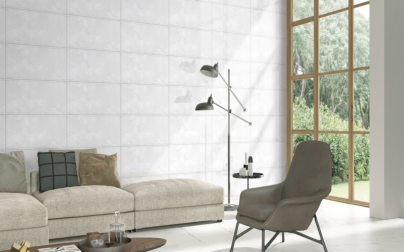8 Unique Wall Tile Designs for Living Room | George Ceramic