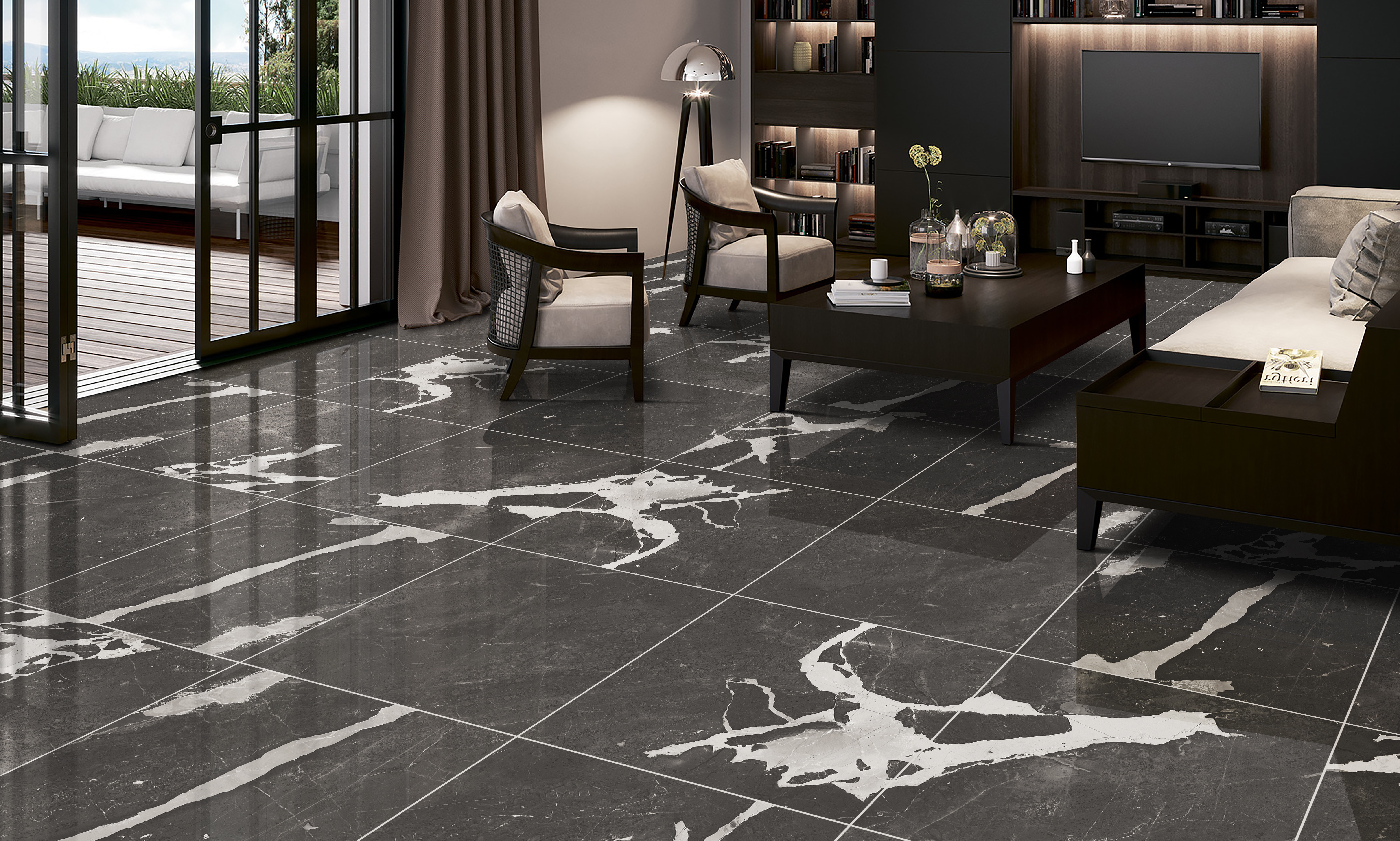 Living Room Floor Tiles Design 2024 | Bedroom Vitrified Floor Tiles | Ceramic  Floor Tiles Colors - YouTube